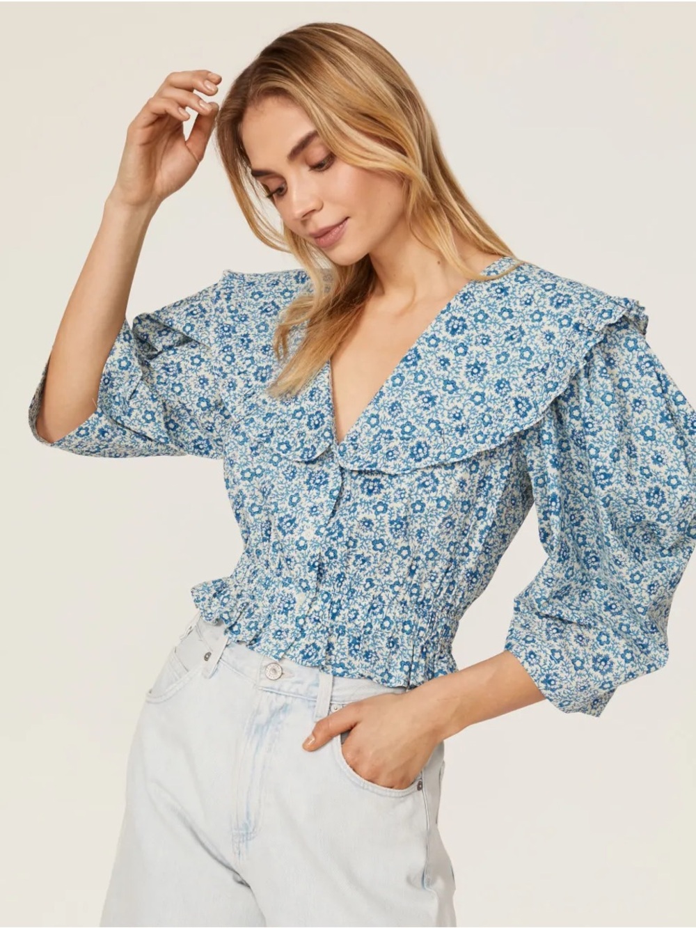 Sea New York Ida Blouse Sz S